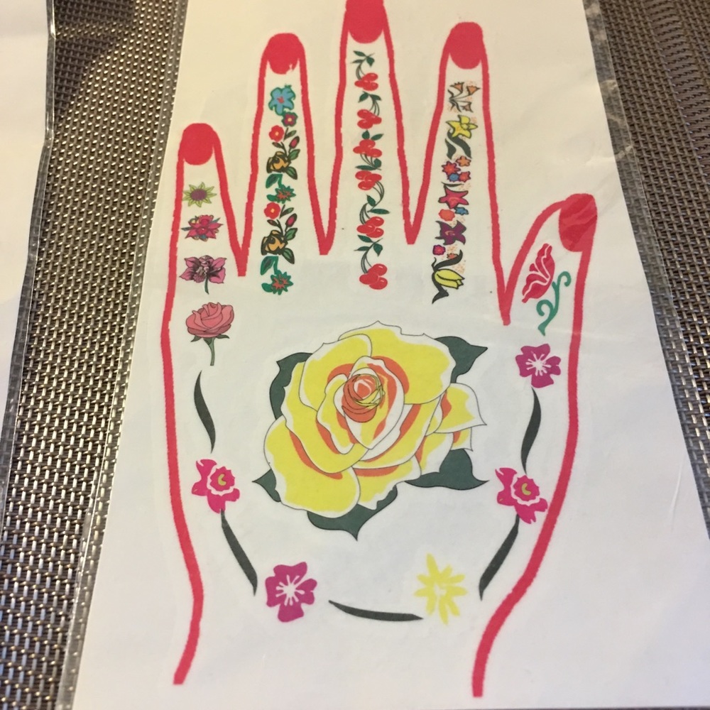 NWT - Henna Temporary Tattoos - Picture 5 of 8
